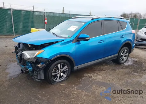 2017 Toyota Rav4 Xle из США, поврежденный, VIN 2T3WFREV3HW351350